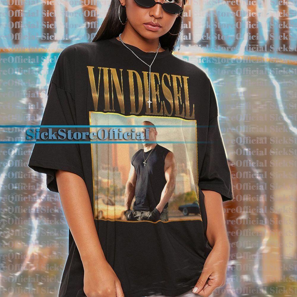 Vin Diesel Homage Retro 90s Vintage 3 Vuitino Shirt Vin Diesel Homage Retro 90s Vintage 3 Vuitino Shirt